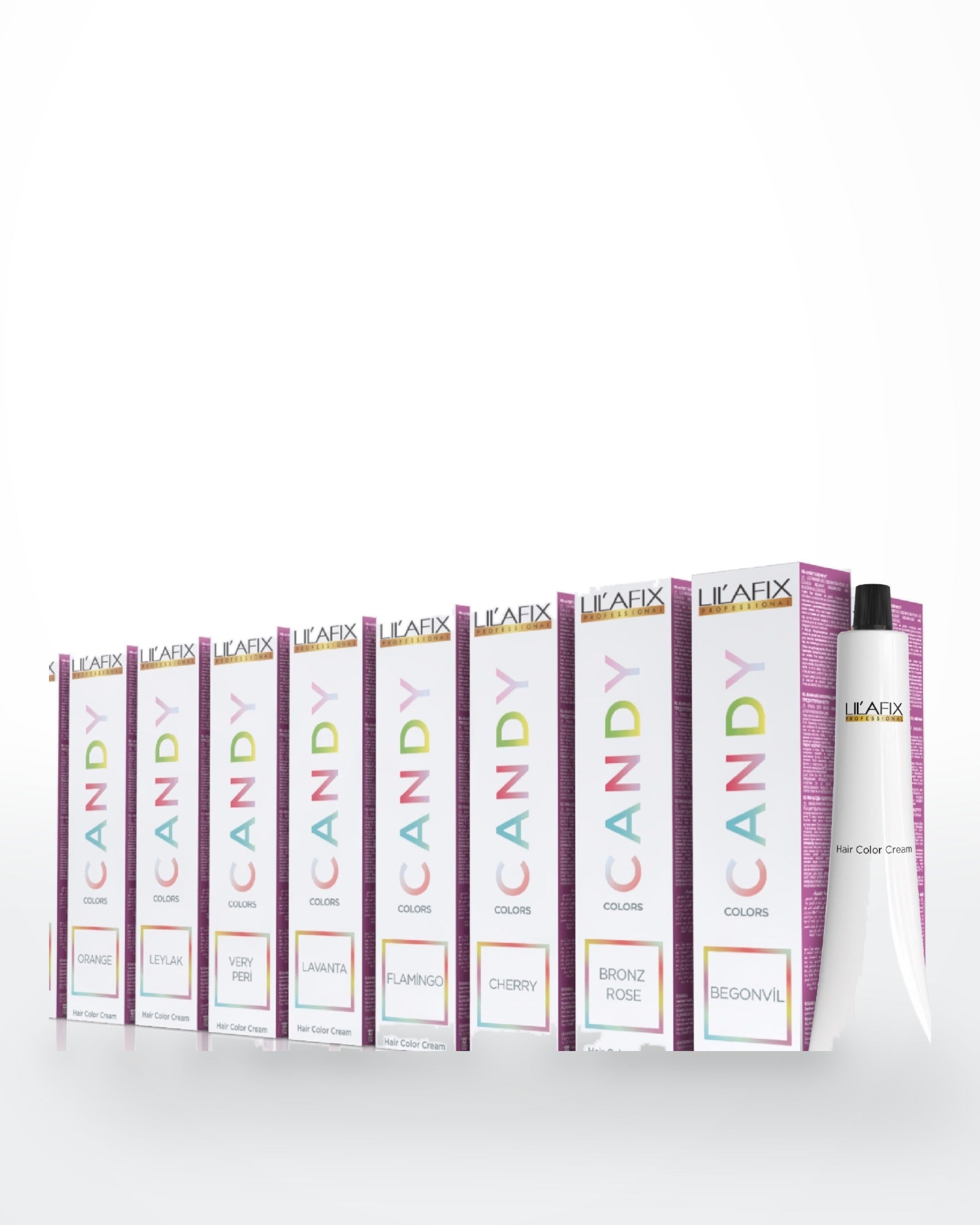Lilafix Candy Colors — die neun Modetöne