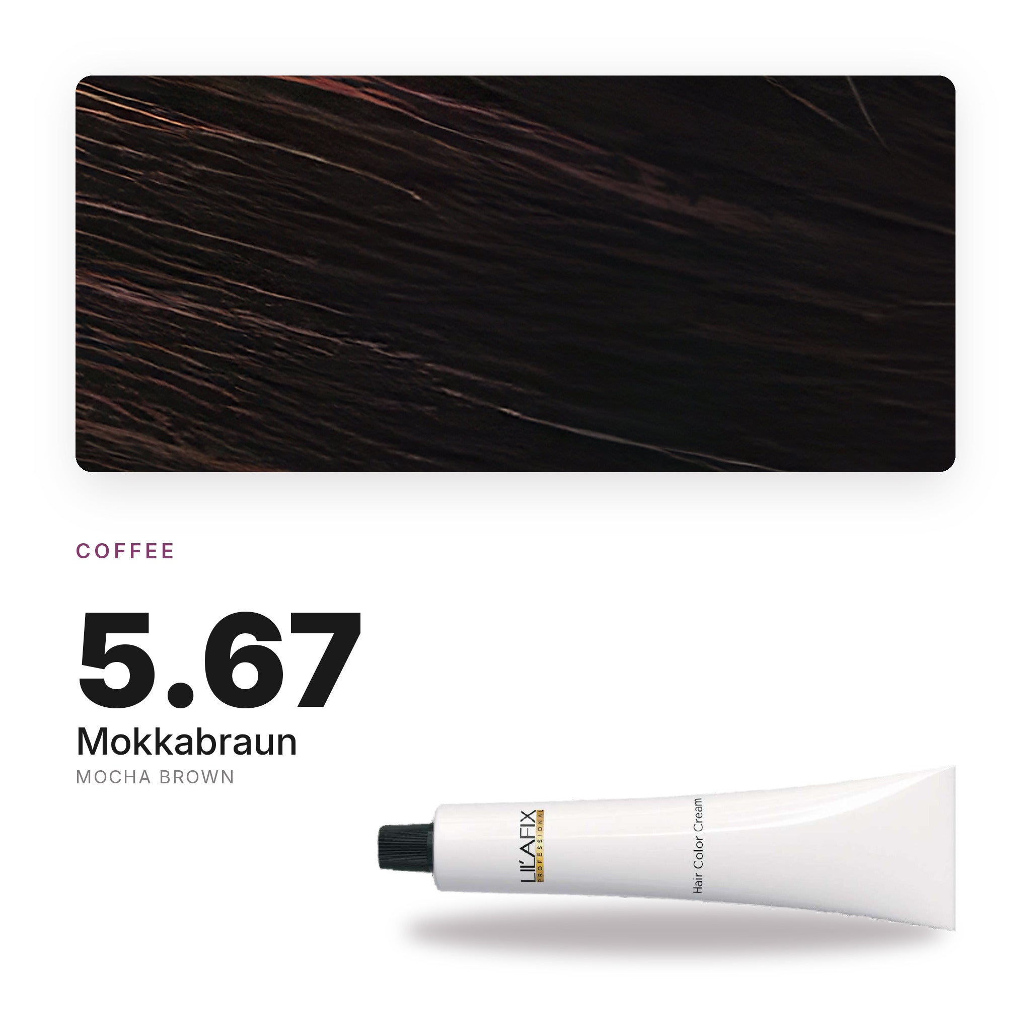 Lilafix 5.67 Mokkabraun — Farbton