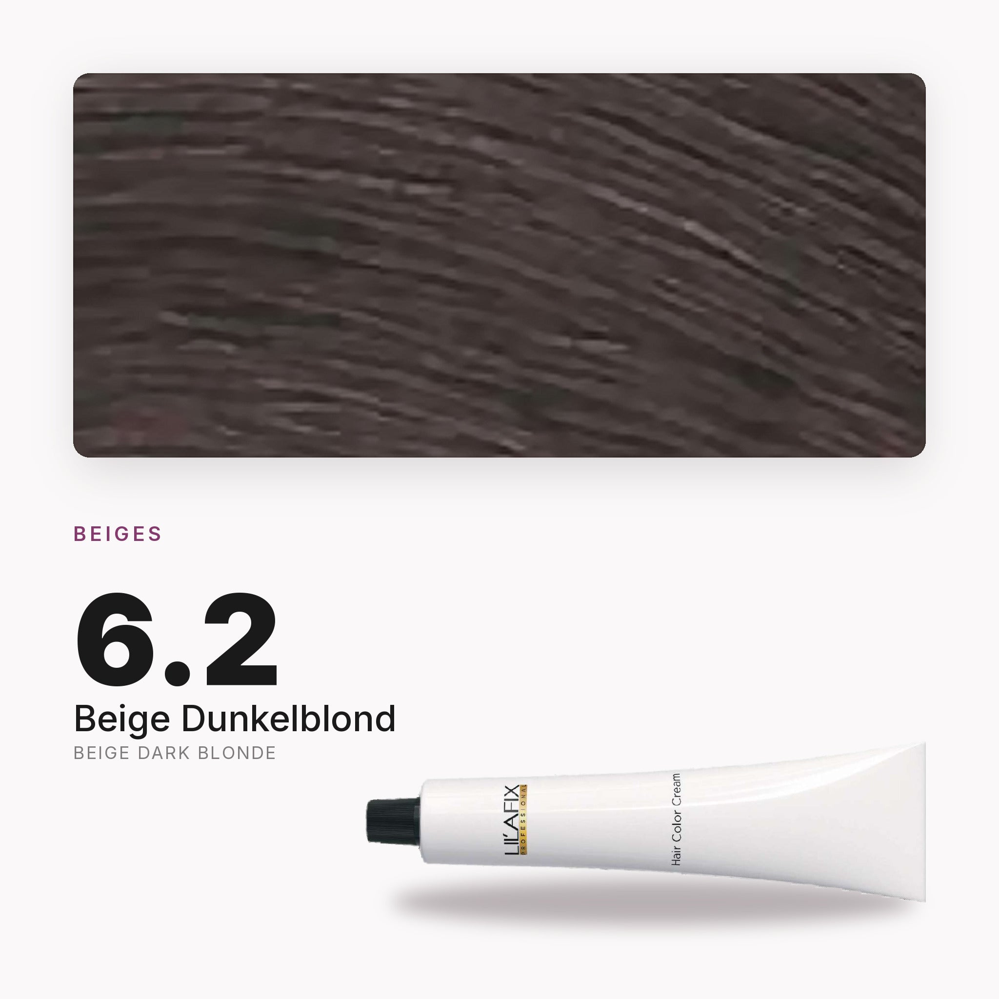 Lilafix 6.2 Beige Dunkelblond — Farbton
