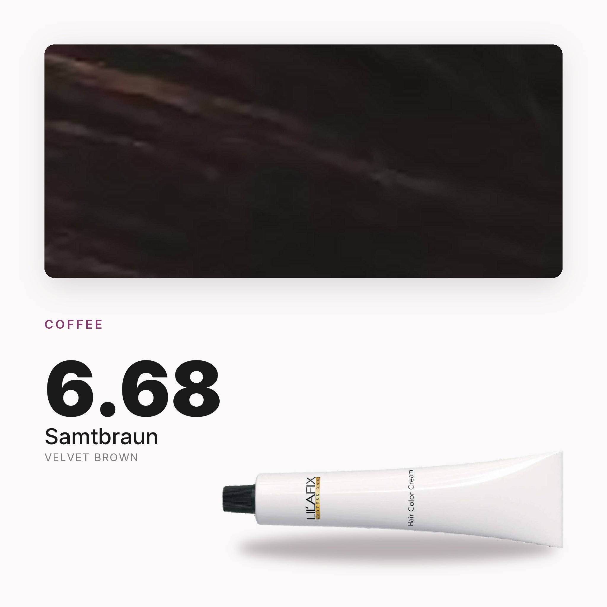 Lilafix 6.68 Samtbraun — Farbton