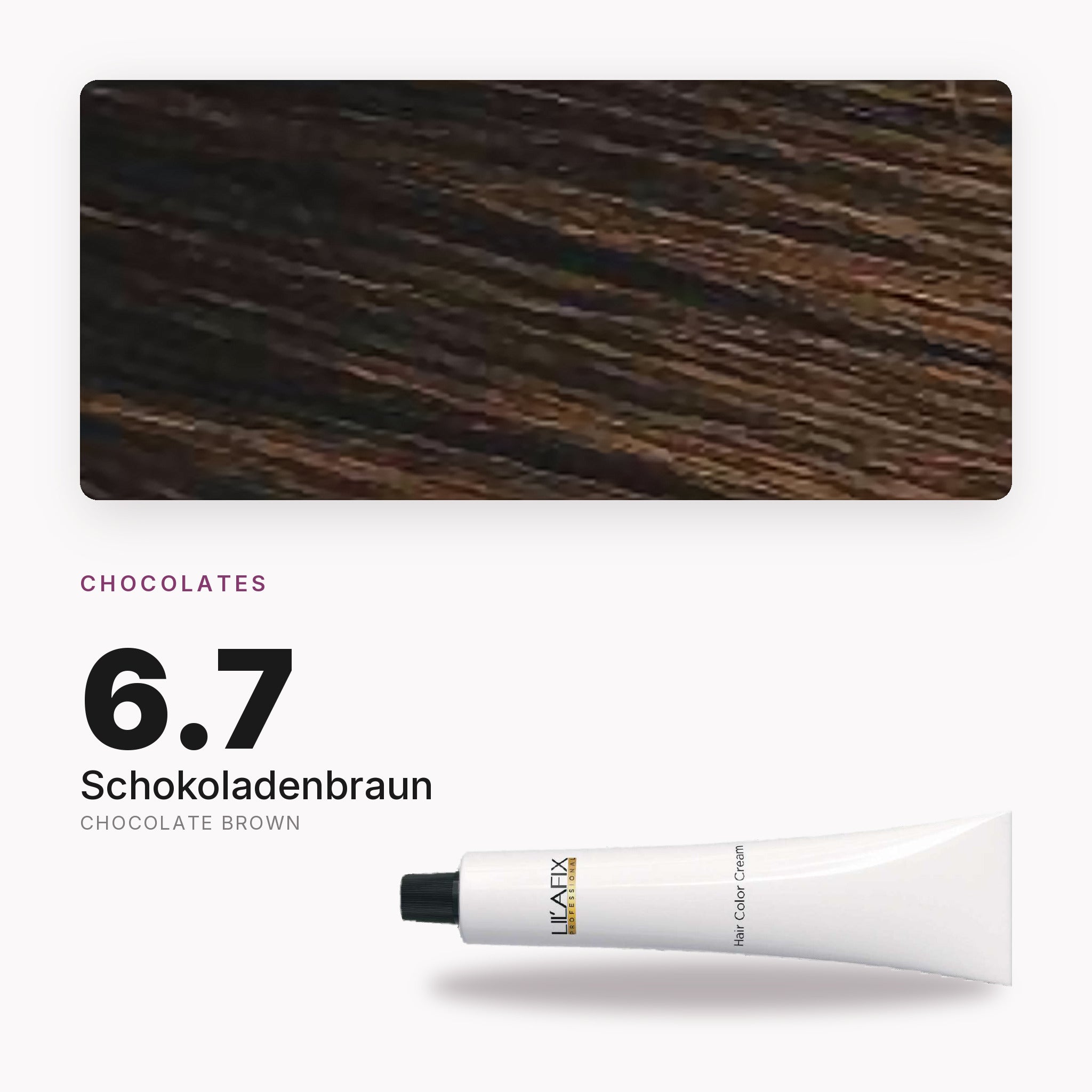 Lilafix 6.7 Schokoladenbraun — Farbton