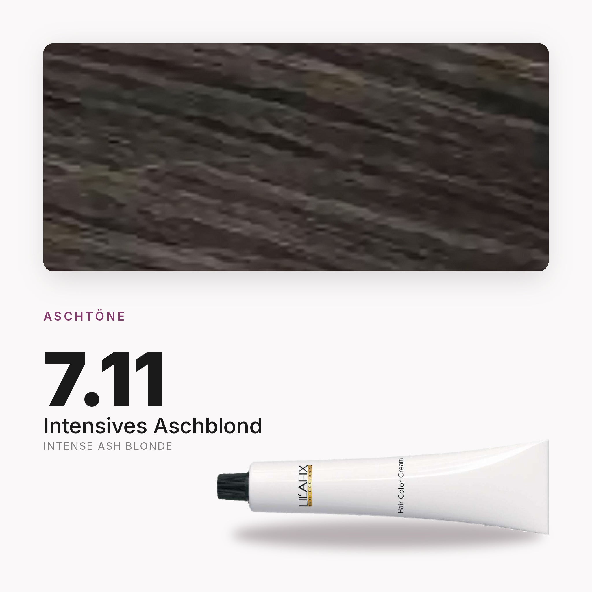 Lilafix 7.11 Intensives Aschblond — Farbton