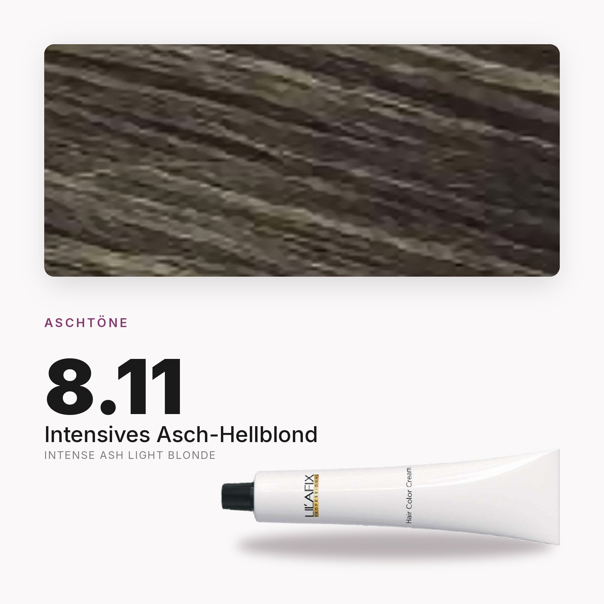 Lilafix 8.11 Intensives Asch-Hellblond — Farbton